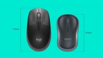 LOGITECH M190 BÜYÜK BOY KABLOSUZ SIYAH MOUSE 910-005905