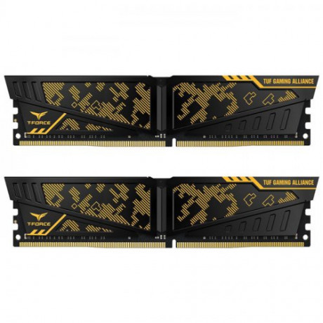 Team T-Force Vulcan TUF Gaming Alliance 16GB 2x8GB 3200MHz CL16 DDR4 Gaming Ram (TLTYD416G3200HC16FDC01)
