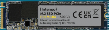 500GB INTENSO 3835450 M.2 NVME GEN3 2100/1700MB/s SSD