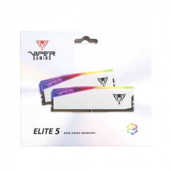 Patriot Viper Elite 5 RGB 96GB (2x48GB) DDR5 6000MHz CL42 Gaming Ram (Bellek) (PVER596G60C42KW)