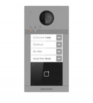 HIKVISION DS-KV8413-WME1(C) VİLLA TİPİ IP INTERKOM DIŞ ZİL BUTONU