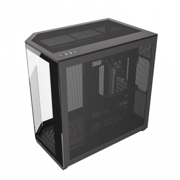 GAMEPOWER WARCRY EDGE 1X BLACK FAN GAMING KASA