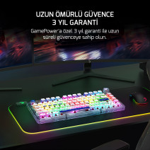GamePower Gasket Pro X RGB Wireless/Bluetooth/Kablolu Mekanik Hot-Swap Yağlı Switch Gasket Gaming Klavye