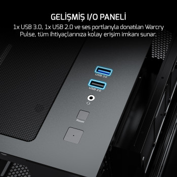 GAMEPOWER WARCRY PULSE 4X ARGB GAMING KASA 750W