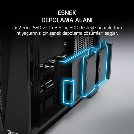 GAMEPOWER WARCRY PULSE 4X ARGB GAMING KASA 750W