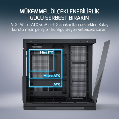 GAMEPOWER WARCRY PULSE 4X ARGB GAMING KASA 750W