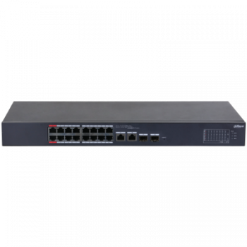 DAHUA CS4218-16ET-190 16 PORT 16XFE-2XGE-2XGE/SFP YÖNETİLEBİLİR 190W POE SWİTCH