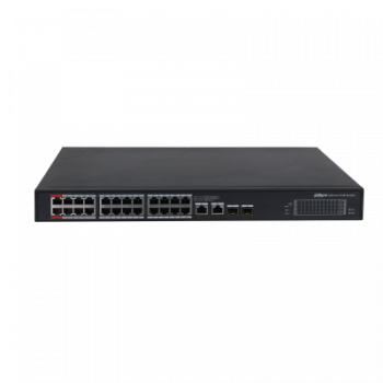 DAHUA PFS3228-24GT-360 24 PORT 24XGE-2XGE-2XGE/SFP 360W POE SWİTCH