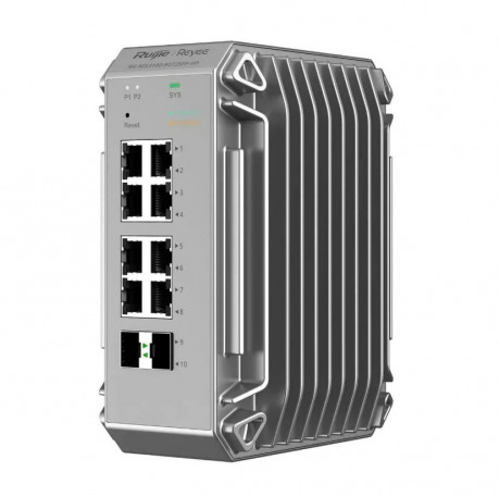 RUİJİE-REYEE RG-NIS3100-8GT2SFP-HP 8XGE-2XGE/SFP YÖNETİLEBİLİR 240W END. POE SWİTCH