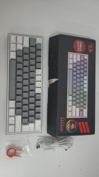 REDRAGON Fizz RGB GREYKLAVYE K617-RGB GW(OUTLET)