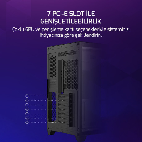 GAMEPOWER WARCRY TOPGLASS 4XARGB KASA 650W BLACK