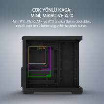 GAMEPOWER WARCRY PRISM 4XARGB FAN GAMING KASA 850W