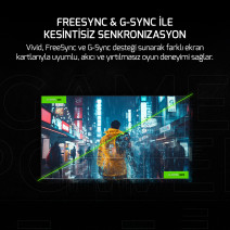 27 GAMEPOWER VIVID F20 CURVED 1MS 144Hz MONITOR WHITE