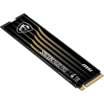 4TB MSI SPATIUM M480 PRO PCIE 4.0 NVME M.2 7400/7000MB/s