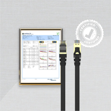 UNITEK CAT7 PATCH KABLO 5MT FLAT (C1897BK-5M)