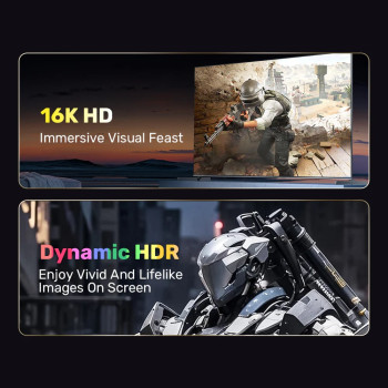 UNITEK DISPLAY PORT 2.1 KABLO 3MT 16K (C1626GY01-3M)