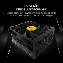 JAMES DONKEY JDP850 APFC 12CM 80+ BRONZE 850W PSU