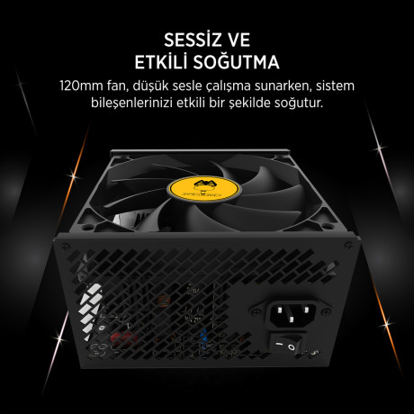 JAMES DONKEY JDP850 APFC 12CM 80+ BRONZE 850W PSU