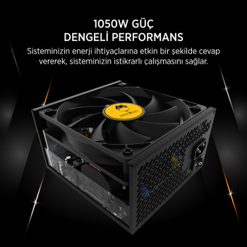 JAMES DONKEY JDP1050 APFC 12CM 80+ BRONZE 1050W PS