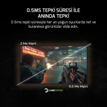 27 GAMEPOWER VIVID V60 CURVED 0.5MS 240Hz MONITOR WHITE