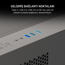 JAMES DONKEY STARK S700 750W SIYAH GAMING KASA