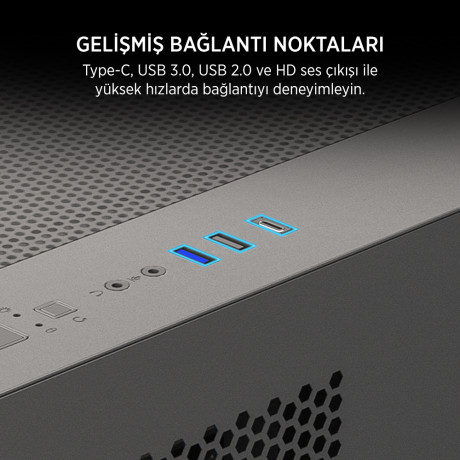 JAMES DONKEY STARK S700 750W SIYAH GAMING KASA