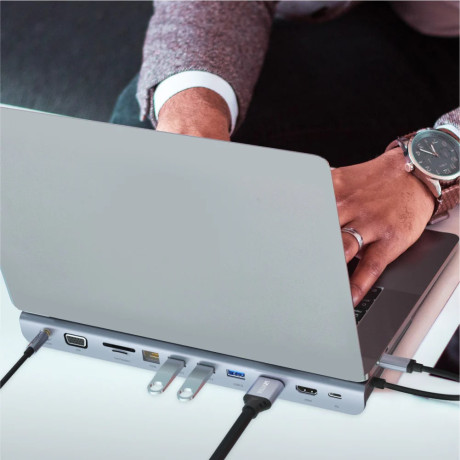UNITEK USB-C 11in1 UNIVERSAL DOCKING MST (D1022B)