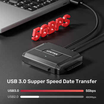 UNITEK USB3.0 TO IDE + SATA II DÖNÜŞTÜRÜCÜ(Y-3324)