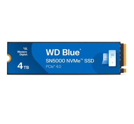 4TB WD BLUE M.2 NVMe SN5000 5500/5000MB/s WDS400T4B0E GEN4 SSD