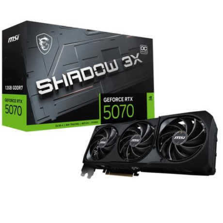 MSI GEFORCE RTX 5070 SHADOW 3X 12GB VGA