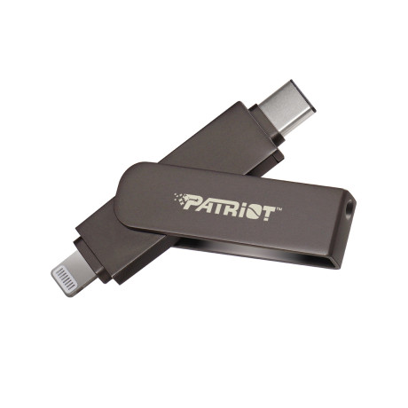Patriot iLuxe Stick C [Type C + Lightning] USB 3.2 GEN 1 [256GB] (PI256GSKM30CL)