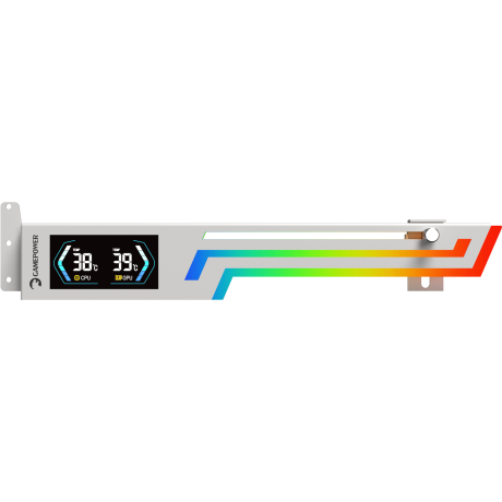GAMEPOWER HEATSYNC A-RGB LCD VGA HOLDER WHITE