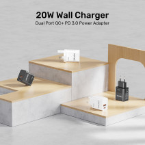 Unitek 20W Hızlı Şarj Adaptörü 1*USB-C (P1124ABK-EU)