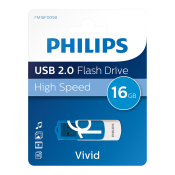 PHILIPS 16GB USB 2.0 25/100MB/S FM16FD05B/00