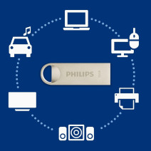 PHILIPS 32GB USB 2.0 25/10MB/S FM32FD160B/00