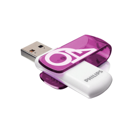 PHILIPS 64GB USB 2.0 25/10MB/S FM64FD05B/00