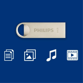 PHILIPS 64GB USB 2.0 25/10MB/S FM64FD160B/00