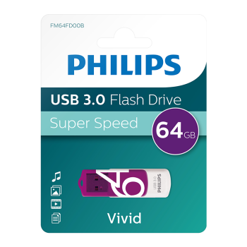 PHILIPS 64GB USB 3.0 100/150MB/S FM64FD00B/00