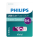 PHILIPS 64GB USB 3.0 100/150MB/S FM64FD00B/00
