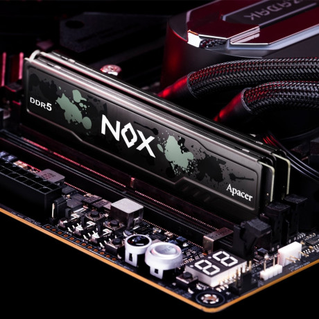 Apacer NOX 16GB 1x16GB 6000MHz CL38 DDR5 Gaming Ram (AH5U16G60C622MBAA-1)