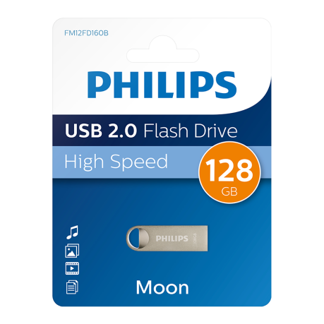 PHILIPS 128GB USB 2.0 25/10MB/S FM12FD160B/00
