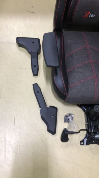 ZIO VENOM 1565B0481 SIYAH OYUNCU KOLTUK(OUTLET)