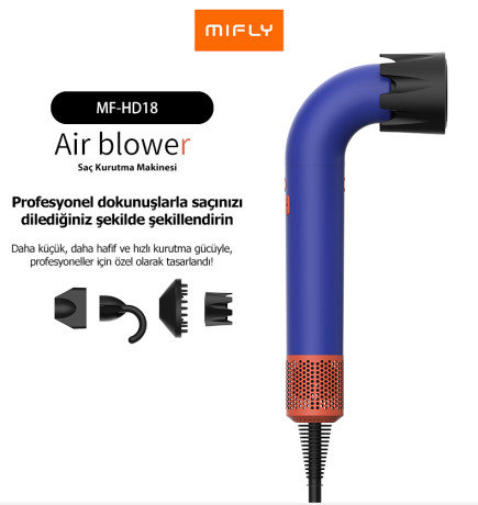 MIFLY SUPER HD18 HAIRDRYER MOR SAC KURUTMA MAK