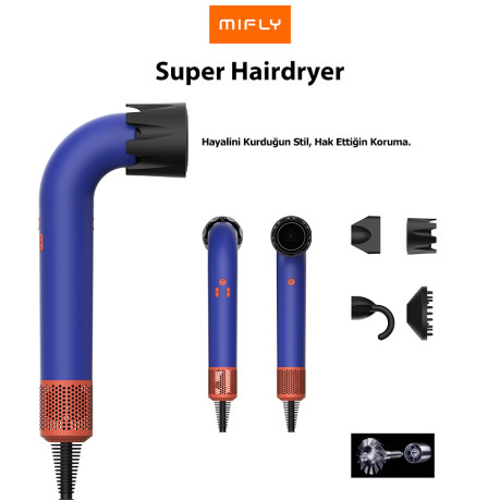 MIFLY SUPER HD18 HAIRDRYER MOR SAC KURUTMA MAK