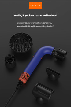 MIFLY SUPER HD18 HAIRDRYER MOR SAC KURUTMA MAK