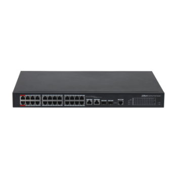 DAHUA PFS4226-24ET-240 24 PORT 24XFE-2GE-2SFP YÖNETİLEBİLİR 240W POE SWİTCH