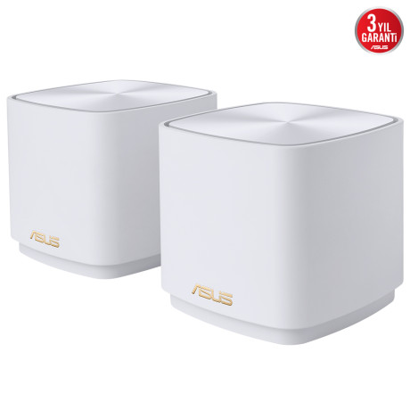 ASUS ZENWIFI XD4 PLUS MESH SISTEMI BEYAZ, IKILI