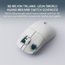 GAMEPOWER RADUS WIRELESS GAMING MOUSE WHITE