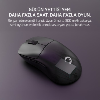 GAMEPOWER RADUS WIRELESS GAMING MOUSE BLACK