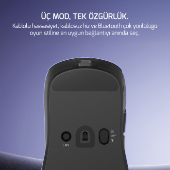 GAMEPOWER RADUS WIRELESS GAMING MOUSE BLACK